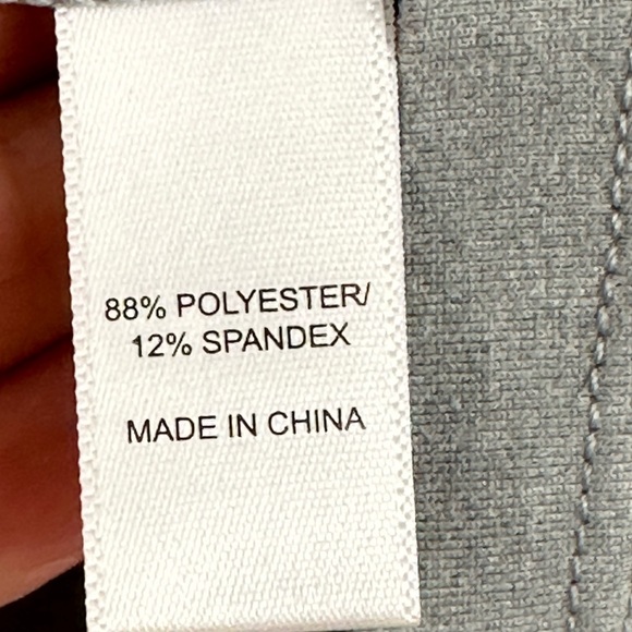 Cuddl Duds Soft Wear with Stretch Heather Gray Short Sleeve Asymmetrical… - Picture 5 of 8